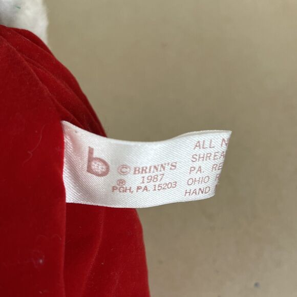 Brinn's 1987 December Christmas Calendar Clown‎ Doll w/Jingle Bells Limited Edt. - Picture 6 of 7